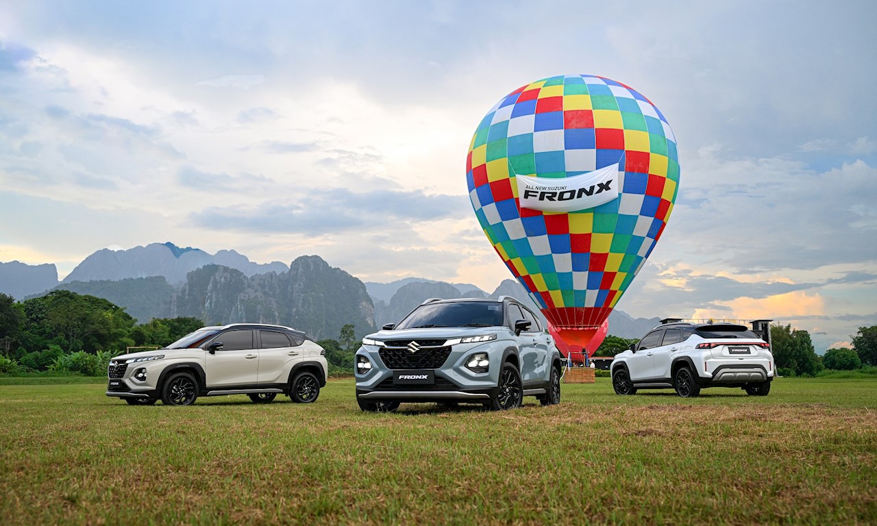 ขับ ALL NEW SUZUKI FRONX ท่องเที่ยว เวียงจันทร์-วังเวียง เพื่อทดสอบสมรรถนะเต็มรูปแบบของรถธงตัวใหม่